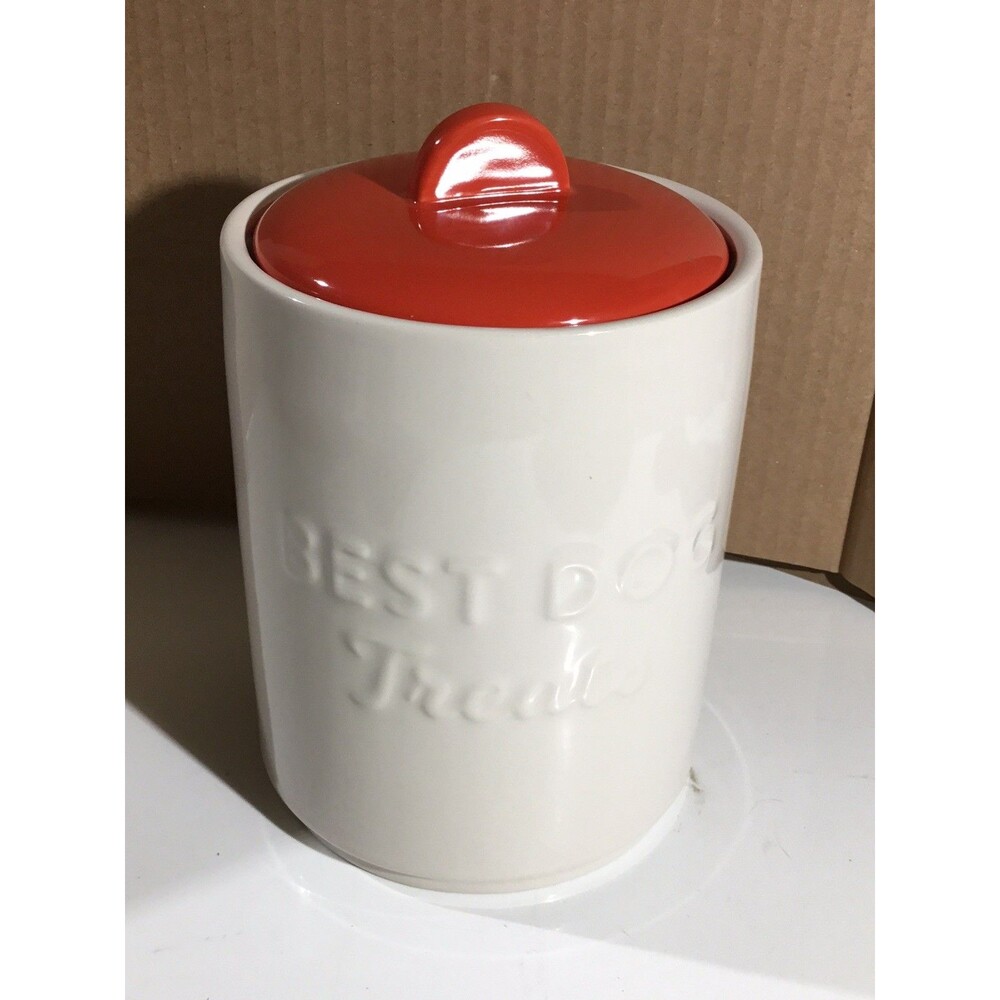 Best Dog 3D Treat Jar by Fringe Studio (canister)